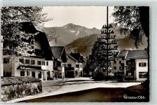 83224 W8217 Grassau , Chiemgau - Dorfplatz mit Hochplatte Ort lt. Recherche