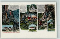 08301 O9408 Bad Schlema - Forsthaus Prinzenhöhle Schloß Altenburg