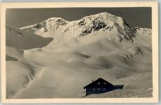 Schwarzwasserhütte Winter Hüttenstempel