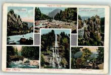 38640 W3380 Oker 1914 - Adlerklippen Wasserfall Okertal
