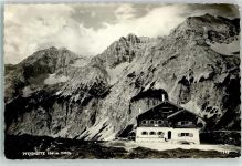 Pfeishütte 1959 - mit Hüttenstempel
