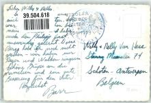 Pfeishütte 1959 - mit Hüttenstempel
