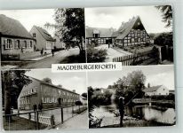 39291 O3271 Magdeburgerforth - Oberförsterei Betriebsberufschule f. Forstarbeiter Angler