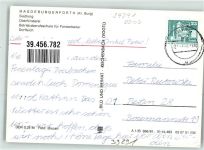 39291 O3271 Magdeburgerforth - Oberförsterei Betriebsberufschule f. Forstarbeiter Angler