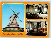 19079 O2711 Banzkow - Gasthaus Lewitzmühle Windmühle