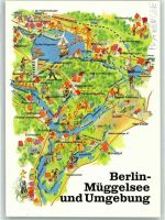 Müggelsee - Landkarte