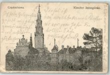 Tschenstochau Czestochowa 1914 Gebrauchsspuren Klasztor