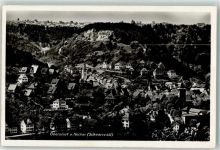 78727 W7238 Oberndorf am Neckar Foto AK mit St. Michaels Kirche und Ev. Stadtkirche