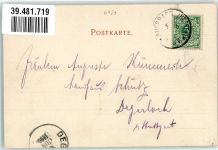 64625 W6140 Auerbach Passepartout Brugruine Fürstenlager Lilien