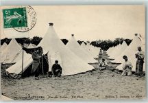 72470 Champagne - Camp d`Auvours Blick auf die Zelte