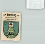 72213 W7272 Altensteig , Württ Vignette Wappen