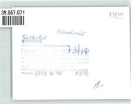 79286 W7804 Glottertal Gebrauchsspuren mit Pfarrkirche St. Blasius FOTO KEINE AK Ort handschriftlich