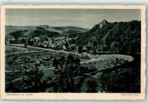 07927 O6553 Hirschberg , Saale 1923 - mit Schloss Hirschberg