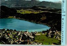 9122 Seelach Foto AK Klopeinersee nur Scan beschnitten