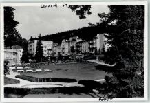 Bad Landeck Ladek-Zdroj FOTO KEINE AK Ort handschriftlich Kuranlagen