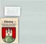 Festenberg Twardogóra Vignette Wappen Festenberg Freist. Preußen Prov. Schlesien