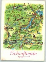16244 O1301 Schorfheide - Landkarte