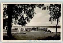 16244 O1301 Altenhof b Eberswalde AK aus Birkenrinde Altenhof Werbellinsee