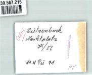 63128 W6057 Dietzenbach FOTO KEINE AK Ort handschriftlich Marktplatz