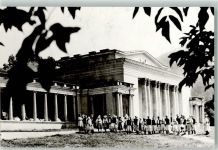 Baia Mare Frauenbach / Nagybánya Foto AK Sommertheater Tracht