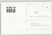 66693 W6642 Keuchingen Künstlerkarte Vogelschau der Saar und des Saartales