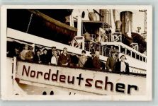 27568 W2850 Bremerhaven Privatfoto AK WK II Norddeutscher Lloyd