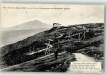 Brückenberg Karpacz Gorny - Prinz Heinrich Baude Schneekoppe Ort lt. Stempel