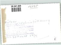 69429 W6935 Mülben FOTO KEINE AK Wildschweinfütterung Ort handschriftlich