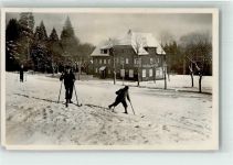 72250 W7290 Zwieselberg , Württ Gebrauchsspuren Pension Hirschen-Post mit Haus Hermann Winter