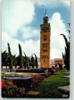 Casablanca 1968 Foto AK Moschee Mohammed V.