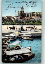 Malaga - Hafen Kirche