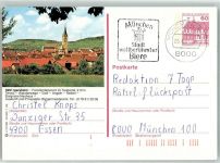 97957 W6991 Igersheim 1984 Ganzsache Kirche