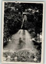 Bergen 1927 Foto AK Denkmal Ort lt. Stempel