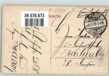 57230 Bitche 1909 Gebrauchsspuren Denkmal Preussenstein Kaserne Bayern-Denkmal