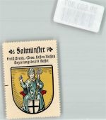 63628 W6483 Salmünster Vignette Wappen Kaffee Hag