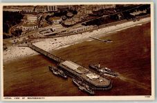 Bournemouth Foto AK Fliegeraufnahme