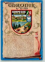 59846 W5768 Sundern Sauerland Gebrauchsspuren Sorpsee