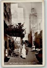 Tetuan - Tracht Marktszene Gasse