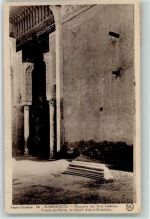 Marrakesch Marrakesh 1936 Foto AK Denkmal Tombe du Kalifa Cherif Abdel-el-Mohaimain