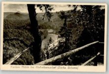 01855 O8361 Hinterhermsdorf 1954 Foto AK Gasthaus Niedere Mühle Fotograf Wagner