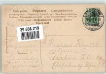 10115 W1000 Zehlendorf 1906 - Frühling Bäume Ort lt. Stempel