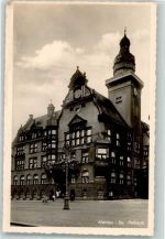 08412 O9620 Werdau , Sachs - Rathaus Foto AK