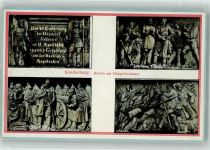 Sonderburg Sonderborg - Denkmal Relief Düppel