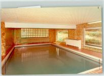 55743 W6580 Fischbach b Idar-Oberstein FOTO KEINE AK Schwimmbad Pension Jägerheim Ort handschriftlich Foto Original aus Archiv eines Ansichtskartenverlags