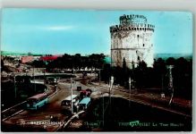 Thessaloniki Saloniki FOTO KEINE AK Omnibus Turm