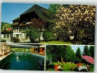 77793 W7625 Gutach Schwarzwaldbahn - Gasthaus Pension Linde Schwimmbad
