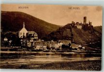 56814 W5591 Beilstein , Mosel - Die Mosel Ruine Burg
