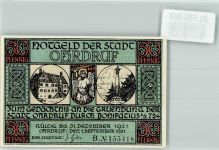 99885 O5807 Ohrdruf 1921 Notgeldschein 50 Pfennig B. No. 155418
