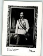 Gemälde Kaiser Franz Josef I. Foto AK
