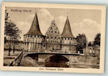 Gand Gent - Burg Festung Rabot WK I Feldpost-Karte